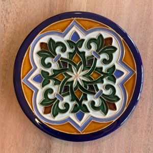 M. Gonzalez Pintado A Mano Grenada Spain Decorative Plate, 5 inch ceramic